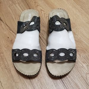 Patrizia Gazania Charcoal Sandals